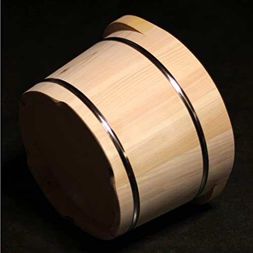 Tina de Spa para Pies de Madera Maciza con Tapa miniatura 6