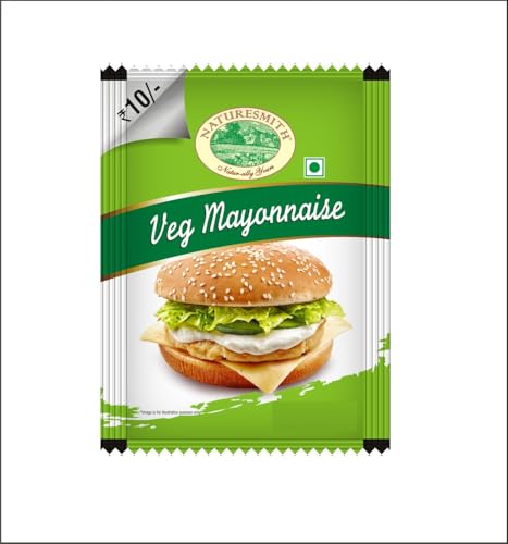 Image of NATURESMITH POUCH VEG MAYONNAISE-RS10 || BOX OF 12 PCS VEG MAYONNAISE 34g PER POUCH ||