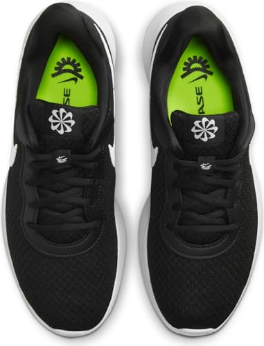 Nike Nike Tanjun EasyOn Women's Shoes (DV7786-001, Black/Volt/Black/White) Size 6.5
