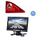 Produktbild Dachkante Rückfahrkamera integriert in 3. Bremsleuchte Transporter Kamera Set für Opel Movano/Vauxhall Movano/Renault Master/Nissan NV400 + 7,0" Zoll DVD Monitor TFT KFZ LCD Display