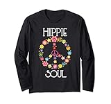 Hippie Soul Flower Power Peace Sign Gift