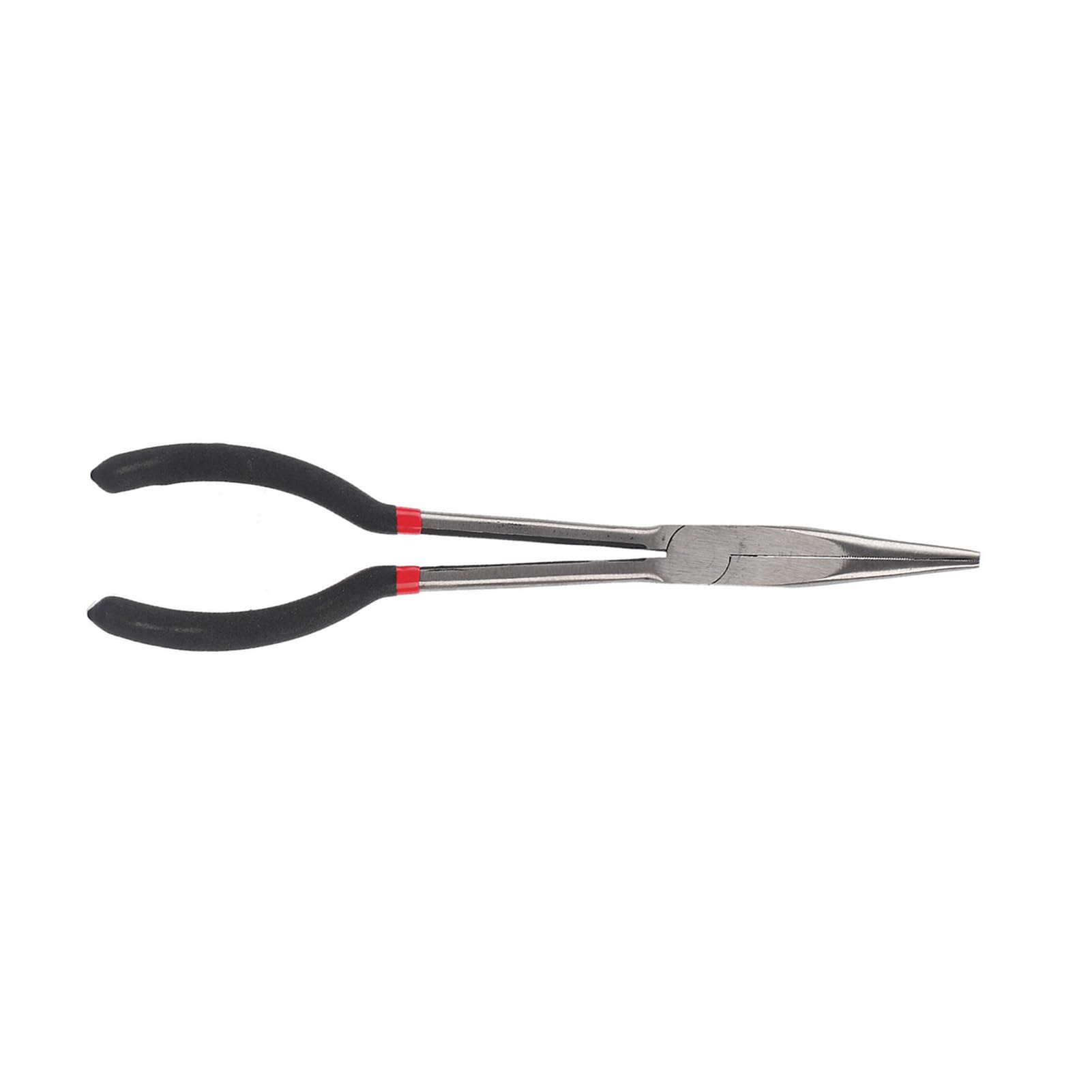 Pinza a Punta a Naso Lungo con Manico a Non Slip per la Riparazione - Kit Pinza a Naso Ad Ago in Acciaio