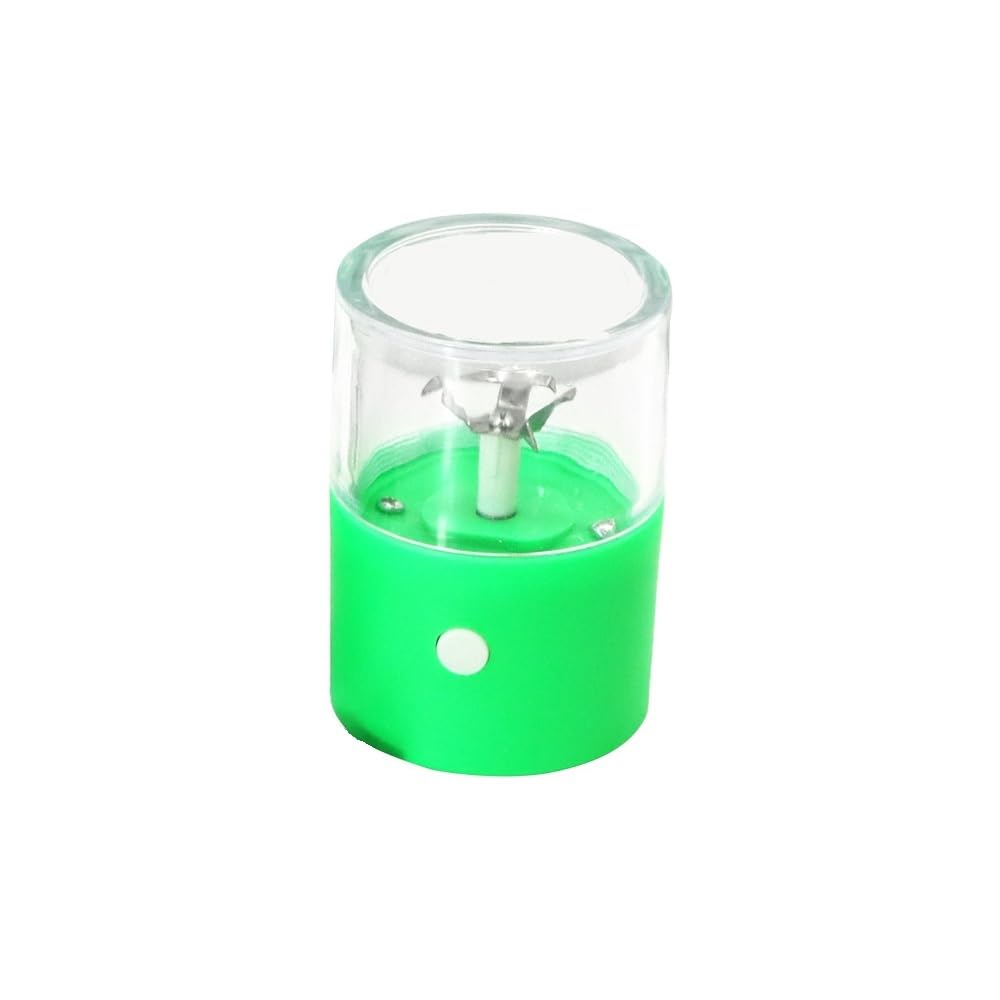 Ebilun Green Multifunction Electric Herb Grinder Tobacco Crusher Usb Rechargeable Grass Grinders Smoking Accessories Household Kitchen Tools (Green)