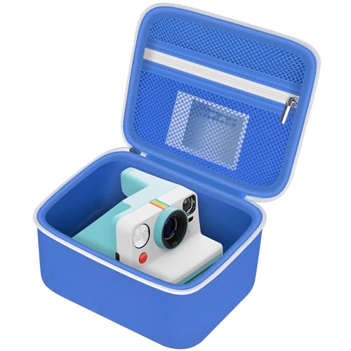 Maleta portátil para cámara Polaroid Now azul miniatura 1