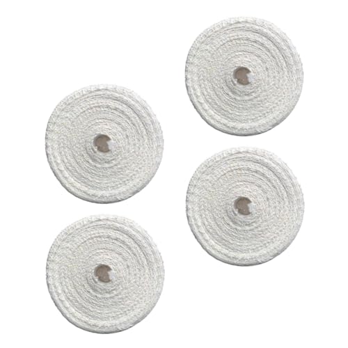 iplusmile 4 Rollos Malla Elástica de Algodón para Carne Cuerda Natural para Cocinar y Embalar Jamón Salchichas y Asados por Rollos Kit para Uso Doméstico y Decorativo