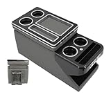 Auto Armlehne Für Kia Für Sedona/Für Carnival 2021 2022 2023 2024 + Die Zweite Reihe Von Business Handläufen Zentrale Shop Fahrzeug Mobile Auto Armlehne Box(B Gray)