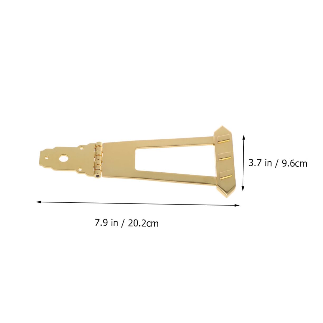 SUPVOX Jazz Archtop Guitar Tailpiece Bridge Metal Guitar Tailpiece Set for 6 String