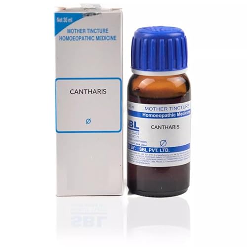 SBL Homeopathic Cantharis Mother Tincture 1X (Q) (30ml) - by REMEDYZEN