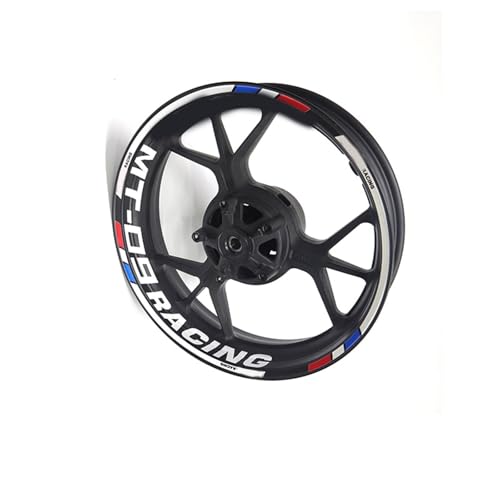 Motorrad-Rad-Aufkleber Streifen Reflektierende Felge Für Yamaha MT-09 MT09 Tracer