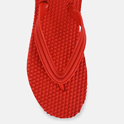 Image of Solefit Men's Red Slippers-7 UK (41 EU) (SLFT-0083)