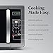 Farberware FMWO11AHTBKB 1.1 Cu. Ft. Countertop Microwave Oven, Stainless Steel