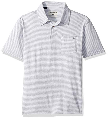 Billabong Boys' Big Standard Issue Polo, Eggshell, S