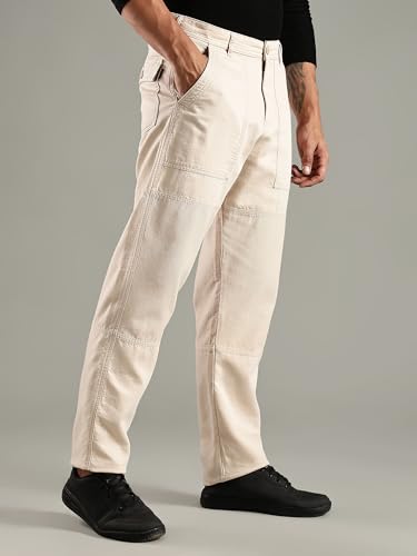 Image of Thomas Scott Men's Relaxed Fit Cotton Chino Trousers