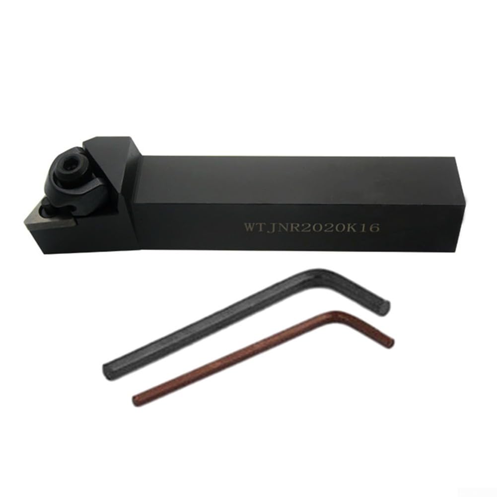WTJNR2020K16 Kit de soporte de herramientas de torneado de torno con insertos de carburo TNMG160408