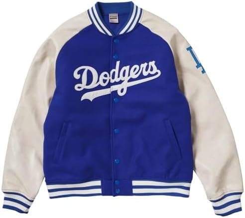 Amazon | [ファナティクス] MLB_STANDARDLOGO PU MELTON JACKET