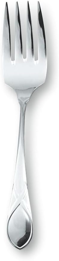 DANSK 597920 LEAF LEAF DANSK Service Fork, Total Length: 7.7 inches (19.5 cm), Stainless Steel