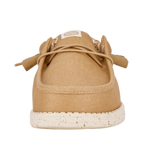 Image of HEYDUDE Men's Wally Stretch Canvas Loafers | Lightweight Slip On Shoes | Casual Walking, Travel & Everyday Style