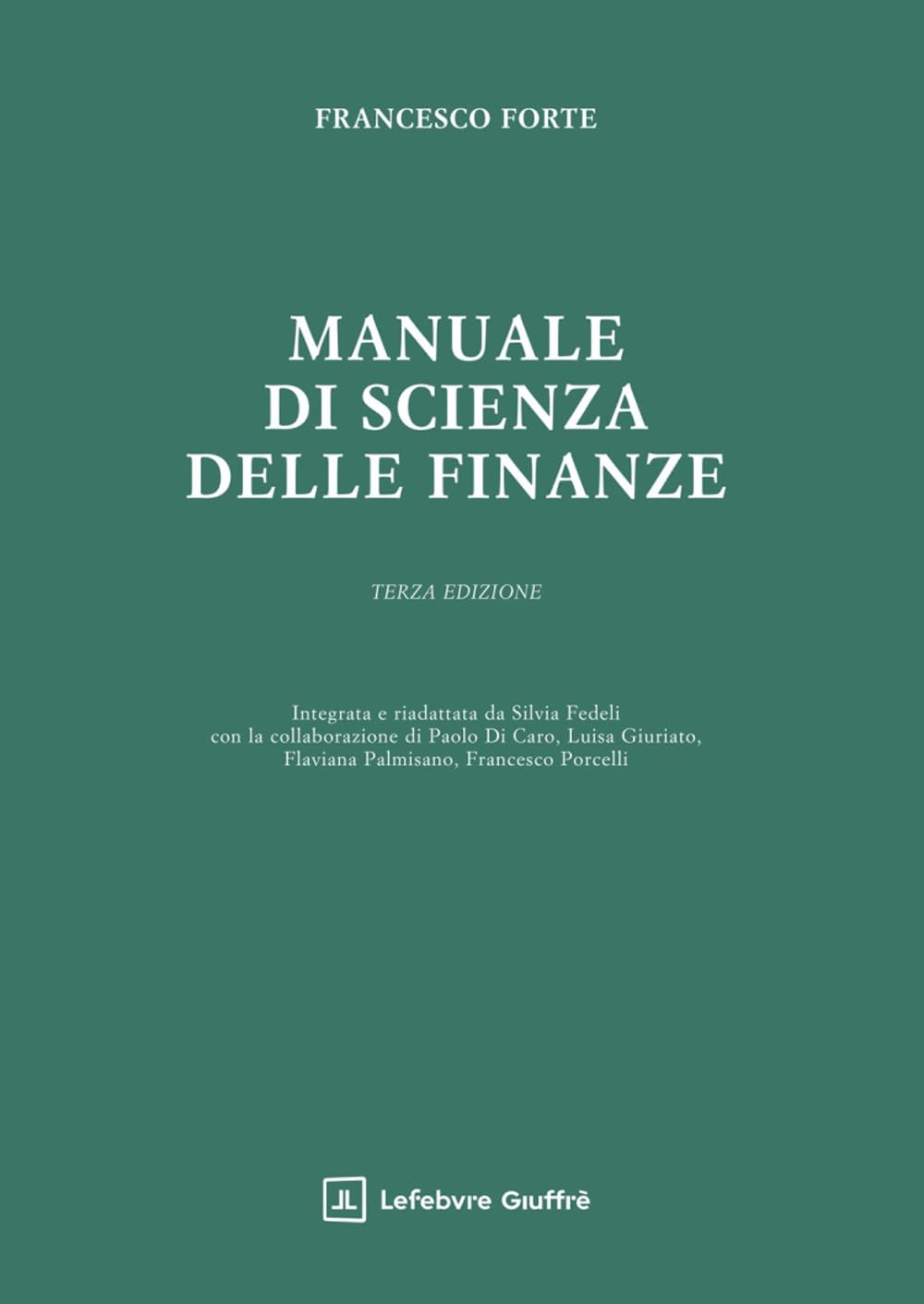 Manuale Di Scienze Delle Finanze - 4