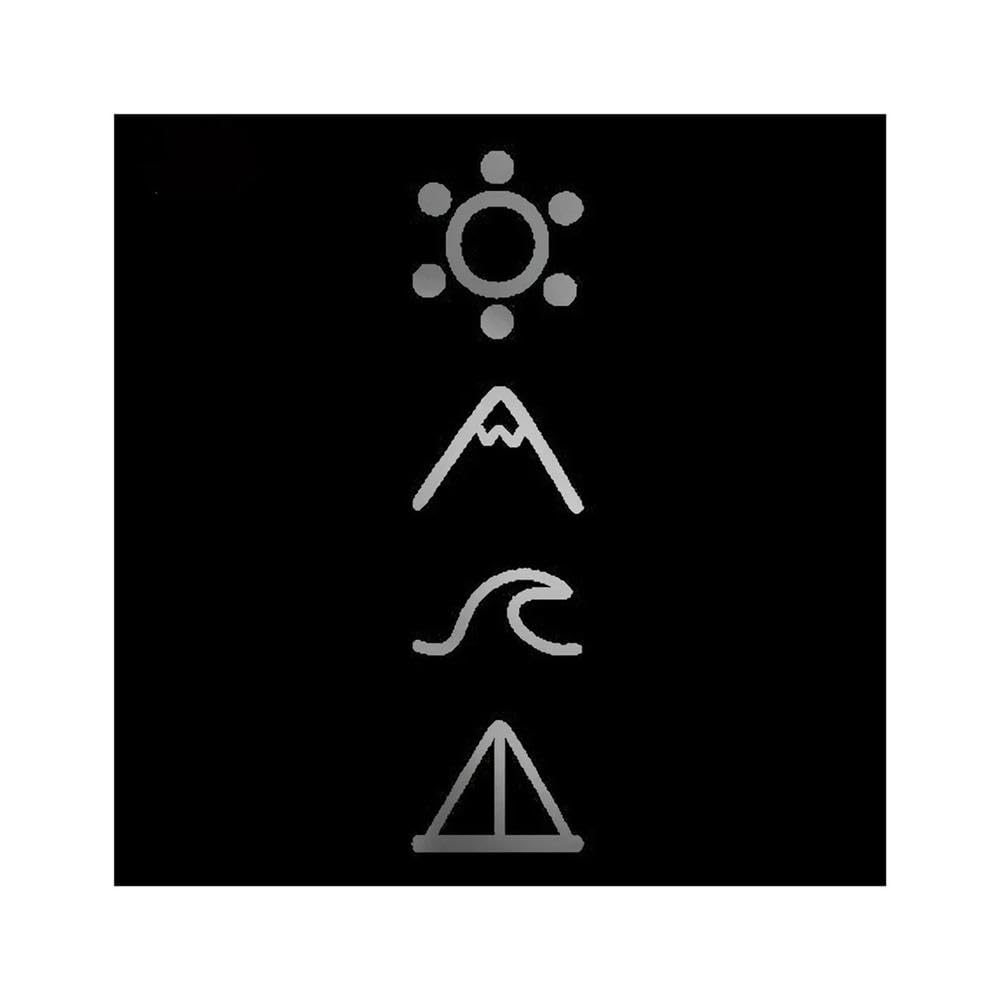 Adventure Travel Mountains Custom Stickers On Motorcycle Sticker Car Decals PVC(Silver,20CM)