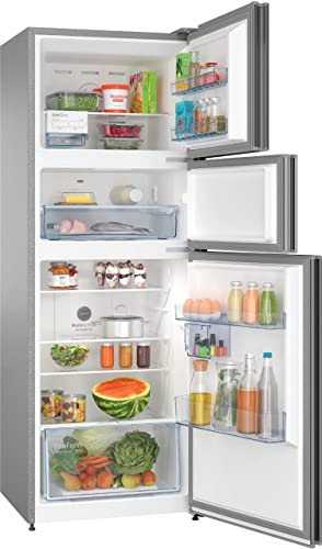Image of Bosch MaxFlex Convert 364L Inverter Frost Free Triple Door Refrigerator Appliance (CMC36K05NI,Convertible,Black Steel)