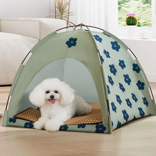 ペットテント ペットベッド ペット用品 猫 犬 ふかふか 犬小屋 防水 可愛い 尿漏れ防止 高耐久 噛み耐え ペットハウス 休憩所 遊び場 防カビ 暑さ対策 ストレス解消 滑り止め お部屋 通年 S-38*38*36cm