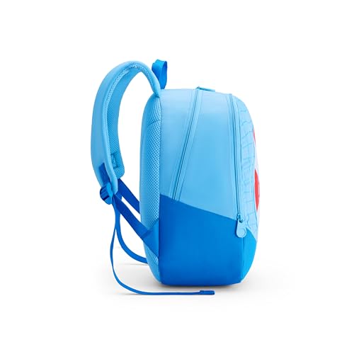 Image of American Tourister Zoodle 4.0 Blue Duck, Kids Backpack, Age 2-4 Years, 2 Full Compartments, Bottle Pocket, Ergo Should And Ergo Back, 13 Ltrs Capacity - Unisex