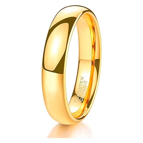 TRUMIUM 4mm Tungsten Wedding Band Cover