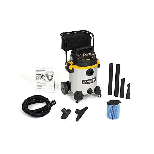 Wet/Dry Vacs Vacuum WS1600SS Heavy Duty Stainless Steel Wet