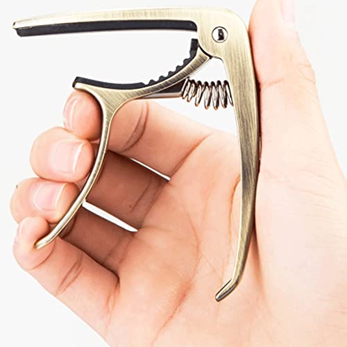 EXENXA Capo Guitare Folk Guitare Électrique Basse Ukulélé Universal One Clip Accessoires Changeur de Voix à Double Usage… - Les Beatles, Paul McCartney, John Lennon, RIngo Starr, George Harrison EXENXA Capo Guitare Folk Guitare Électrique Basse Ukulélé Universal One Clip Accessoires Changeur de Voix à Double Usage… – Image 3