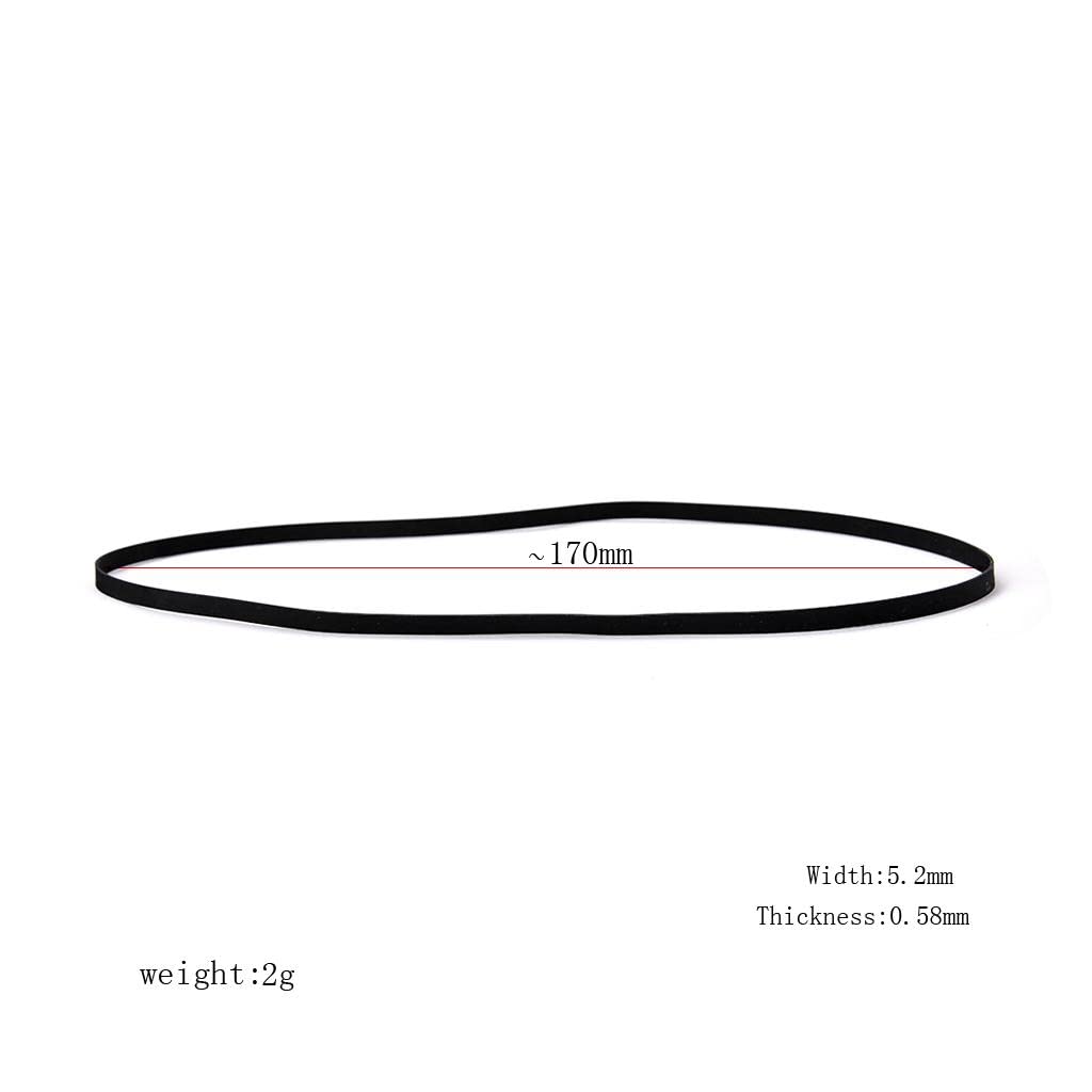 Generic Turntable Belt for Phonograph and VCR Equipment, 172mm