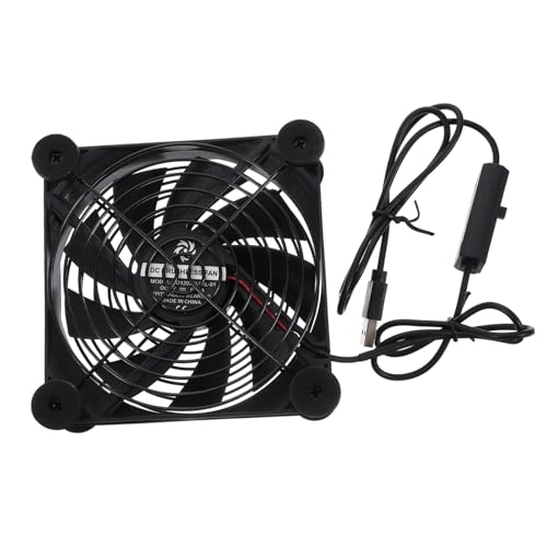 Ventilateur de refroidissement USB Hemobllo pour routeur et boîtier