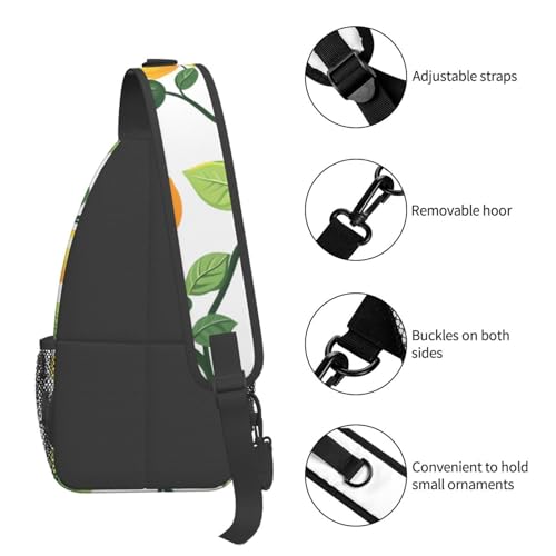 Mochila tipo bandolera para viaje unisex ligera ajustable miniatura 5