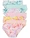 Carter's Girls' Little 7-pack Underwear (Blue/Pink Tie-Dye, 10-12 Years)