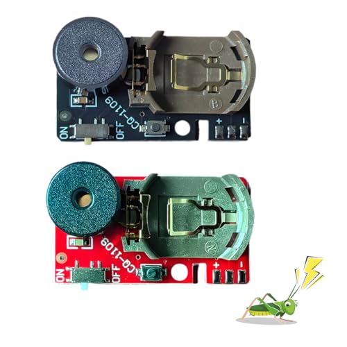 WUSJCOF 2stk Grillen Geräuschmacher Prank, Lustige Streich-Gadgets Geräuschmacher-Streich mit Geräuschen Kleines Piep-Streichgerät für Die Party Zu Hause in Der Schule (rat & Blau)