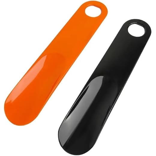 Premium ABS Plastic Shoe Horns Set of 4