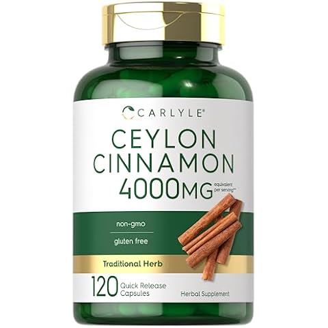 Carlyle Ceylon Cinnamon Capsules Cover