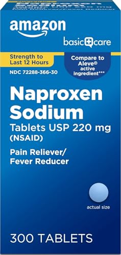 Amazon Basic Care Naproxen Sodium Tablets...
