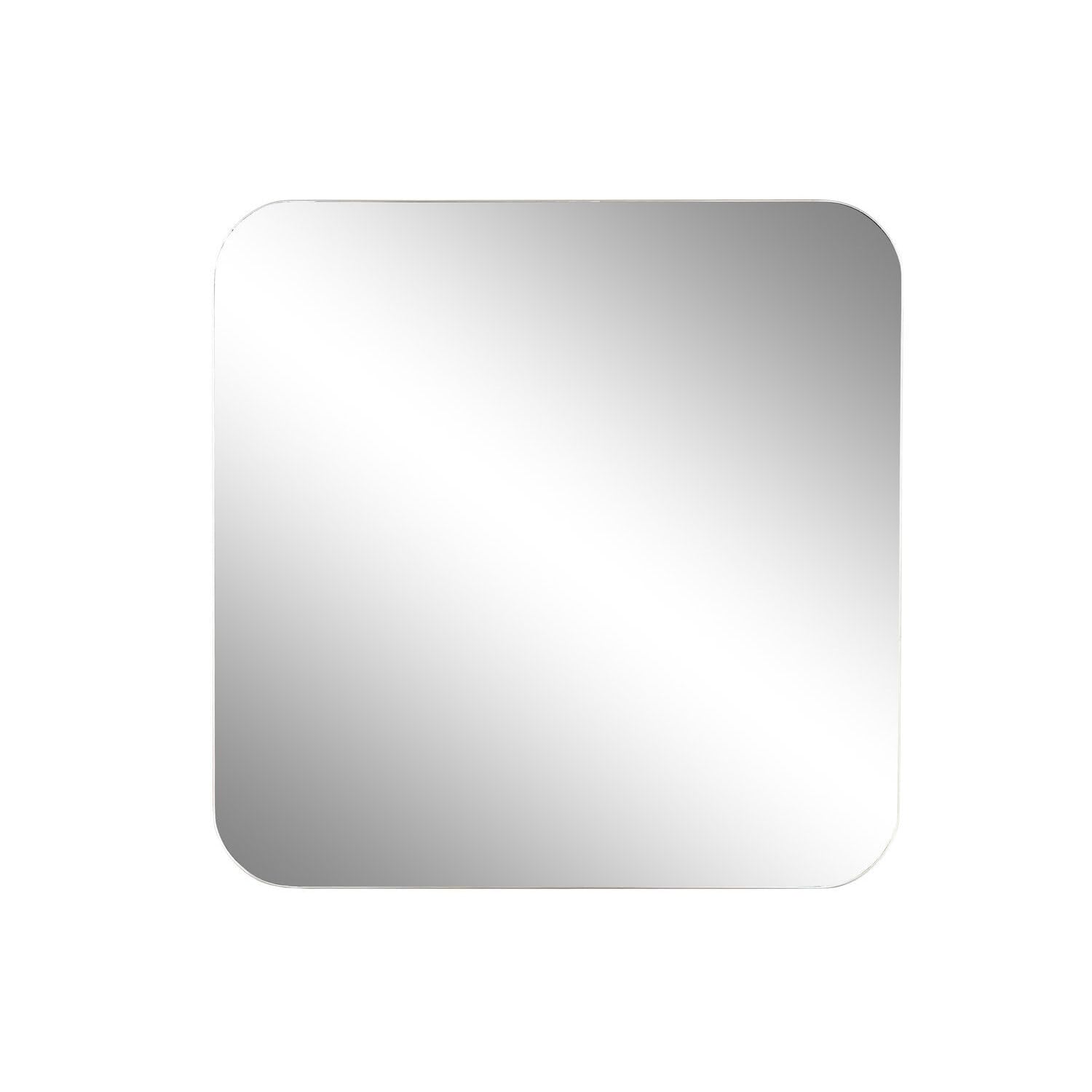 Miroir chêne 60x60 cm idéal pour illuminer votre entrée ou votre salon scandinave