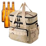 Doslilyy Kühltasche – 19 l Kühltasche, Kühltasche, isoliert, auslaufsicher, für Angeln, Auto, Pool, LKW, Camping, Arbeit, Outdoor, Roadtrip, Picknick, Golf