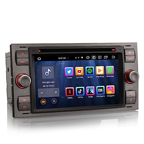 ✪【Multi-funzioni】La funzione Bluetooth 5.0 può liberare le mani e rendere la guida più sicura; Supporto mappe online/offline; Supporta il controllo del volante, puoi utilizzare questa funzione per controllare la tua musica o il volume in auto; Supporta il sistema Torque Pro OBD2/DVR/TPMS/TV/DAB+; Ingresso telecamera posteriore e controllo del grilletto inverso. Ha il Wi-Fi integrato che ti permette di navigare in Internet liberamente.