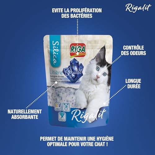 Riga - Rigalit Crystal - Litière Absorbante et Hygiénique - Image 2