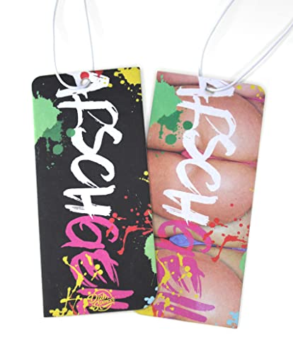 2x Auto Duftbaum Arschgeil | Bananen Duft fürs Auto | Banana Aroma Lufterfrischer Air Freshener Autoduft Duftspender