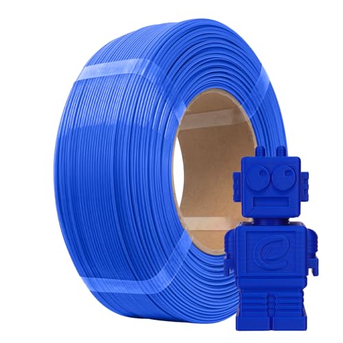 eSUN PLA Basic Refilament 1.75mm 3D Printer Refill High Speed PLA for Fast Printing 1KG Spoolless 3D Printing Filament for High Speed 3D Printers Blue