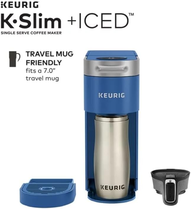 Close-up of the Keurig K-Slim + ICED Coffee Maker's drip tray.