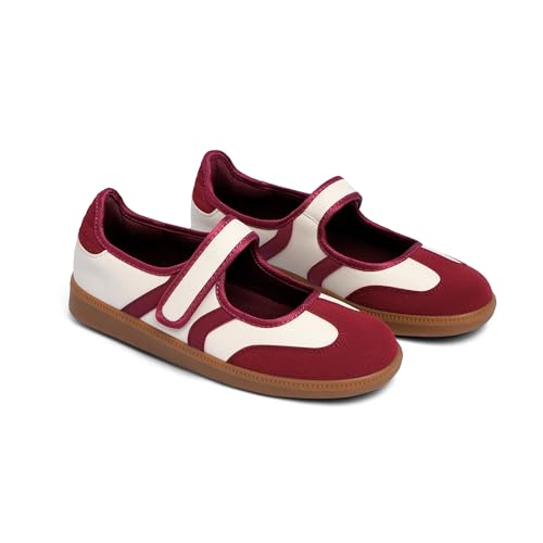 Image of Tigeridea Sneakers for Women Comfortable Business Casual Tennis Shoes Lightweight Slip on Footwear Women's Fashion Retro Sneakers