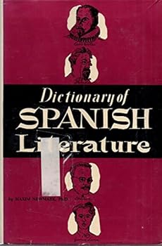 Hardcover Dictionary of Spanish Literature Book