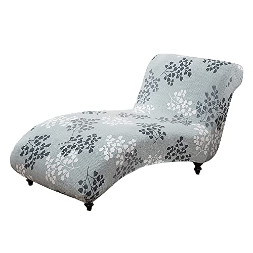 Copri chaise longue elasticizzato senza braccioli per soggiorno Fodera per Chaise Longue copertura per chaise longue
