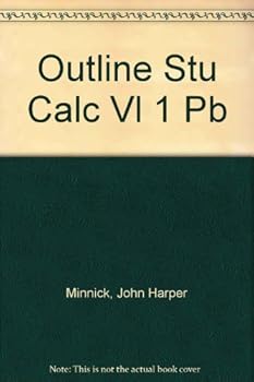 Hardcover Outline Stu Calc Vl 1 Pb Book