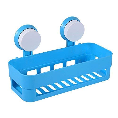 Bathroom Suction Shower Caddy Shelf Storage Organization with Rack