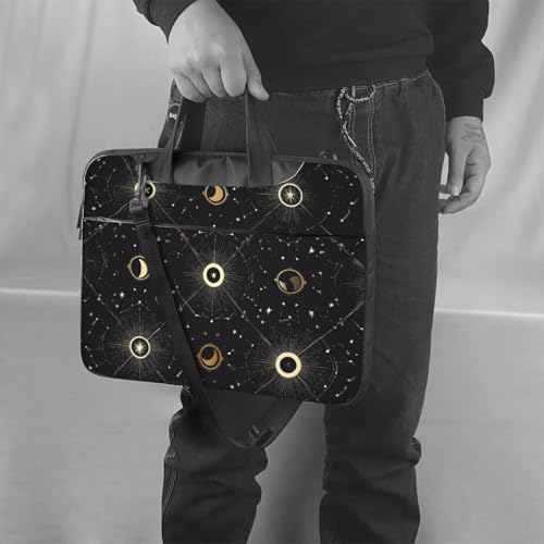 Bolsa para Portátil Geometric Stars Moon 14" Impermeable miniatura 2
